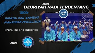 Download lagu Qosidah Dzuriyah nabi Terbentang Karangan Al-Habib Segaf Assegaf || Hadroh Mahabbatussholihin mp3