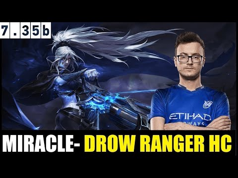 🔥 MIRACLE- [Drow Ranger] CARRY 7.35B DOTA 2 HIGHEST MMR MATCH#dota2   #dota2gameplay   #miracle