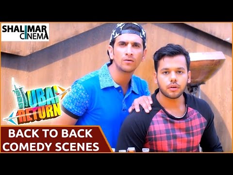 Dubai Return Hyderabadi Comedy Movie || Sharukh k Adnan Back to Back Hilarious Comedy Scenes
