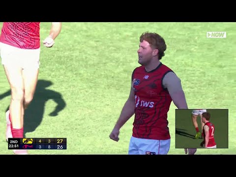 Norwood's Baynen Lowe nails massive set shot - Prelim Final Hostplus SANFL Snapshot
