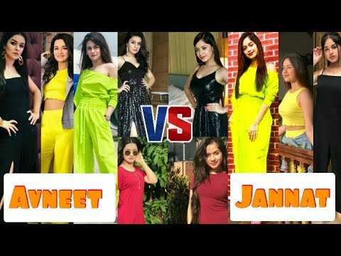 Avneet Kaur VS Jannat Zubair | TikTok video | Part - 1 |