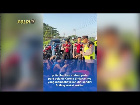 ARENA BALAP LIAR DI MOJOKERTO DIGEREBEK 115 MOTOR DITAHAN