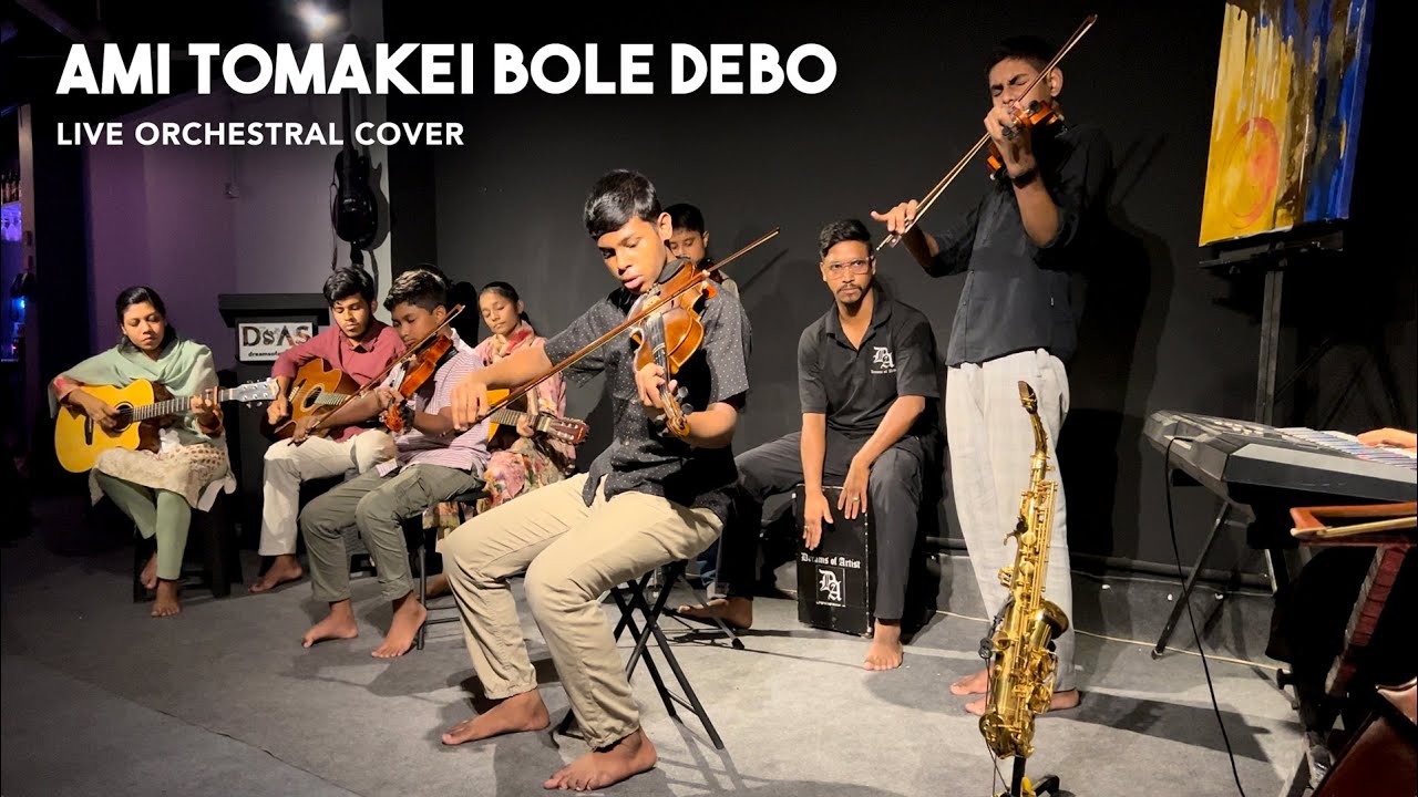 Ami Tomakei Bole Debo - Sanjeeb Choudhury (LIVE Orchestral Cover by DOAS Students)