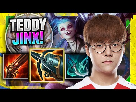 TEDDY IS A MONSTER WITH JINX! - T1 Teddy Plays Jinx ADC vs Kai'sa! | Season 11