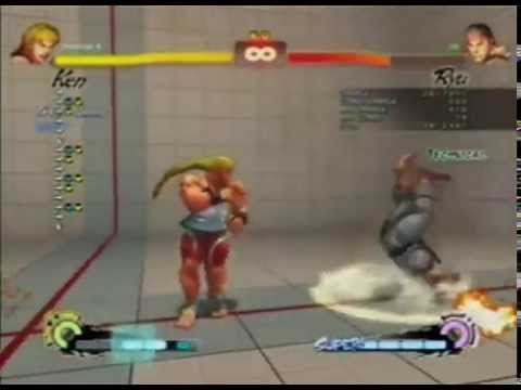 USF4 KEN - Advanced Combo 3
