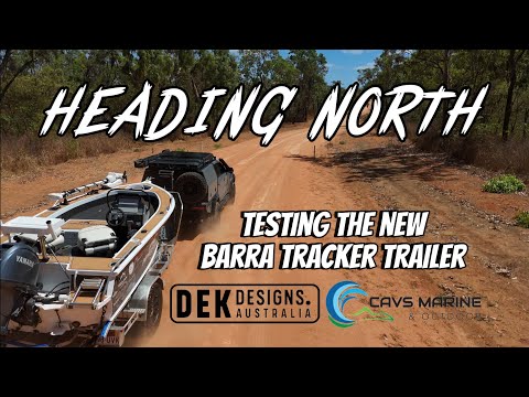 Heading North with the new trailer!