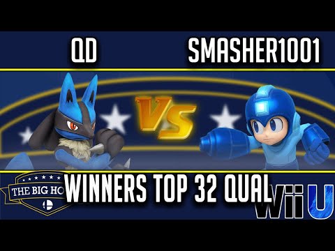 The Big House 8  WINNERS TOP 32 QUAL -  QD (Lucario) vs  Smasher1001 (Mega Man)