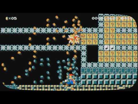 WORK WITH THE ENEMY (ALWAYS RUN) by sir Kevin 一SUPER MARIO MAKER一 No Commentary 1AP