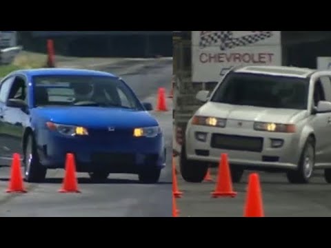 Motorweek 2004 Saturn Ion Red Line and Vue Red Line Road Test