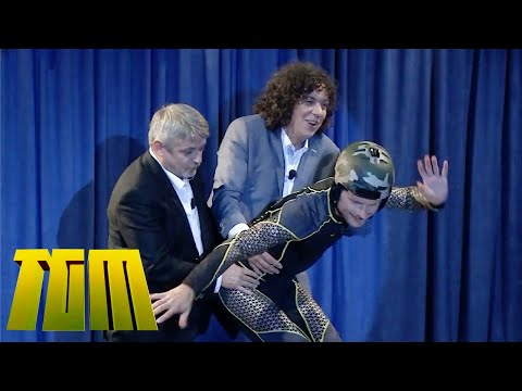 Dalibor Gondík se brutálně vysekal na lyžích! (TGM: Talkshow Geni a Míši)