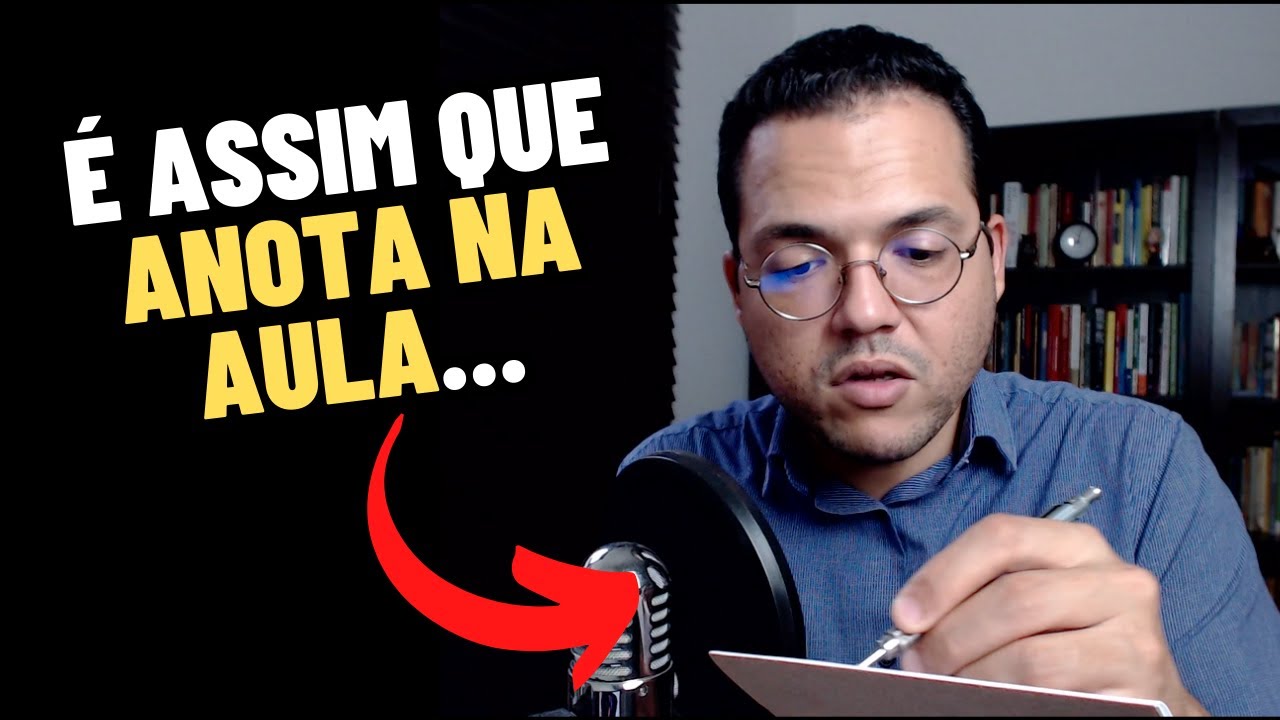 O QUE DEVO ANOTAR DURANTE UMA AULA? - Como Anotar Os Estudos