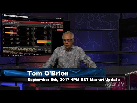 September 1st 4PM Stock Market Update by Tom O'Brien on TFNN