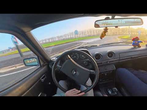 1979 Mercedes W123 - Highway POV DRIVE