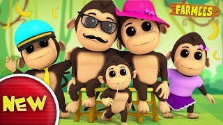Gorilla Finger Family | Nursery Rhymes For Kids | Baby Songs | Children Rhymes by Farmees