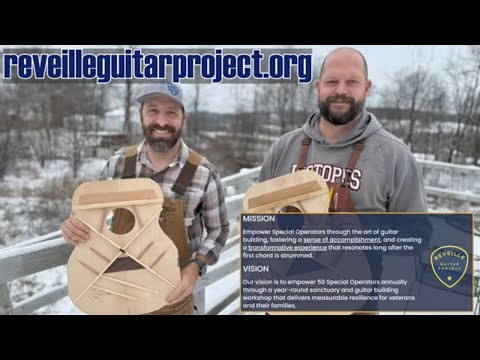 2 Military Vets Building 2 Guitars in My Shop