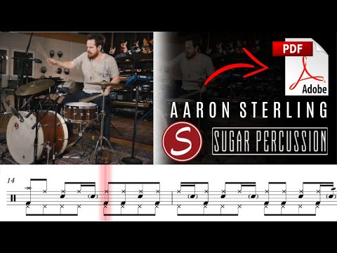 AB Drums Transcripts EP #9 - Aaron Sterling (Sugar Percussion) - Drum Transcription