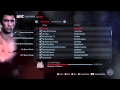 EA Sports UFC soundtrack playlist menus (in game ...