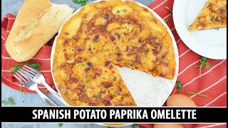 Spanish Omelette with Paprika | One of Spain's most UNDERRATED Recipes