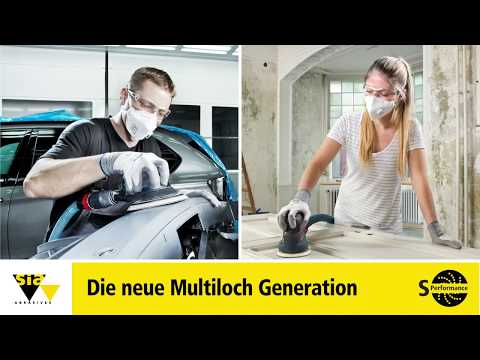 sia-Technologie - Multiloch-Schleifscheibe - S Performance (90 s)