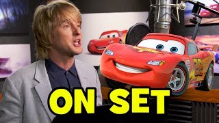 Go Behind The Scenes on CARS 3 - Voice Cast, Movie B-Roll & Bloopers video