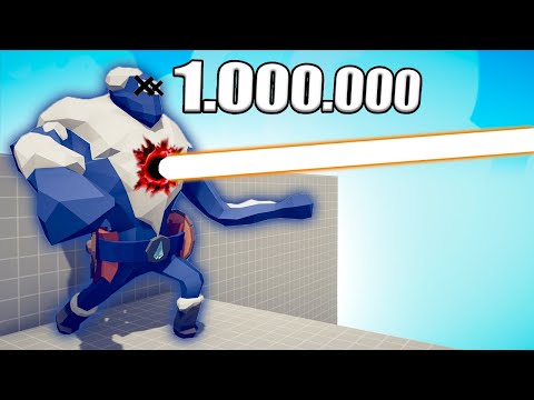 1.000.000 DAMAGE GUN vs UNITS TOURNAMENT - TABS | Totally Accurate Battle Simulator 2023