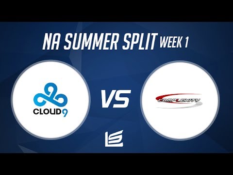 NA LCS 2014 Summer W1D3: Cloud 9 vs Complexity Highlights