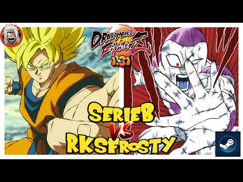 DBFZ RKS_Frosty vs SerieB (a18, GogetaSSB, GokuSSj) vs (VegetaSSB, Frieza, Vegeto) Ver1.31