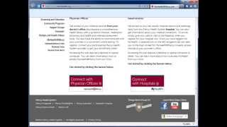 MyHealth Demo – Accessing Health Records for the 1st Time