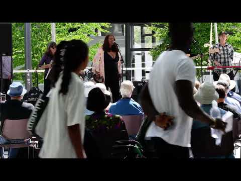 Lolo Marie and friends at Seattle Folk Life festival singing Hot Fun in the Summertime 🎵