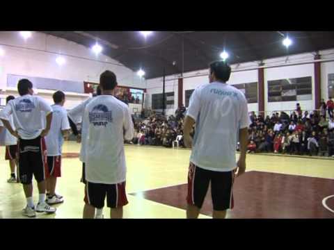 Andrés Pelussi en la fiesta de Rivadavia Jrs.