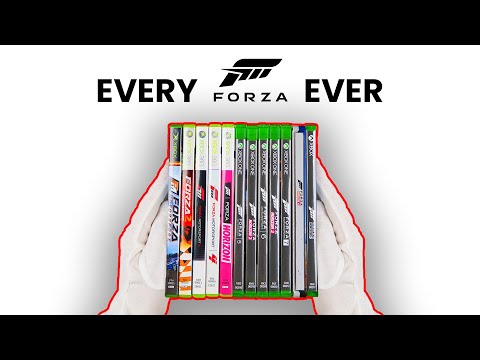 Unboxing Every Forza Game Ever (2005-2023)