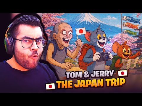 😂 TOM,  JERRY & GRANNY Multiplayer JAPAN TRIP 😂 | Funny | Hitesh KS