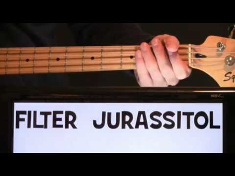 Filter Jurassitol Guitar Chords Lesson & Tab Tutorial + Bass