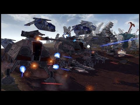 Landing into FIRE on Felucia TRENCH FIELD - Star Wars: Rico's brigade S3:E1