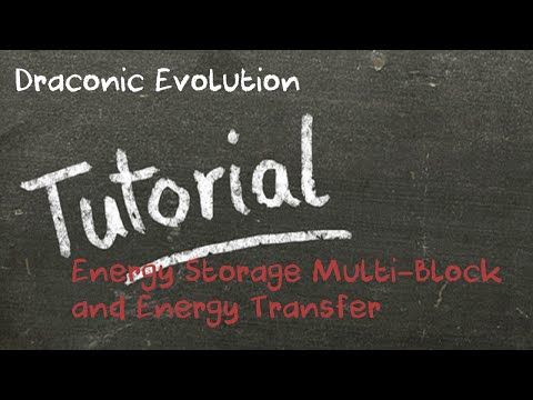Tutorial Series - Minecraft - Draconic Evolution - Energy Storage