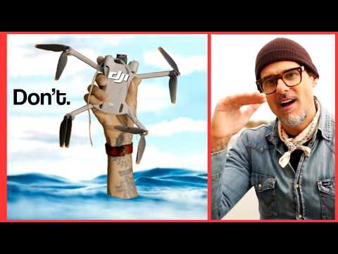 STOP! Don’t Fly Your DRONE Over Water….Until….