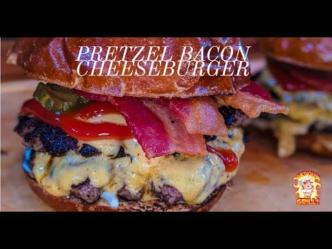 The best Smash Burger Recipe | Burger King Pretzel Cheeseburger
