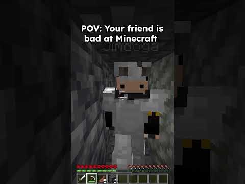 Unbelievable Hardcore Minecraft Moments With Friends! #shorts