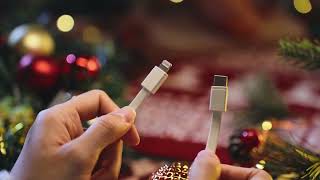 2024 Christmas JOYROOM power bank built-in cable