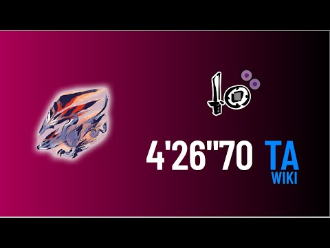 MHRise : Crimson Glow Valstrax (SnS) - 4'26''70 (TA Wiki Rules)