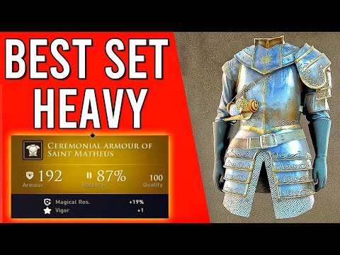 GreedFall Best Legendary Armor Set Location - Ceremonial Saint Matheus (heavy)