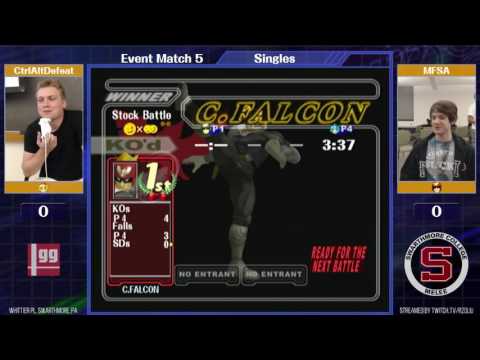 Event Match 5: CtrlAltDefeat (Peach) vs MFSA (Falcon) - Winners Round 2