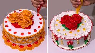 Most Satisfying Chocolate Cake Decorating Ideas | Easy Cake Decorating Tutorial