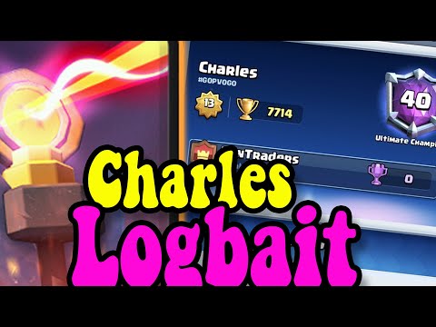 Charles 7700 How to BEAT EVERY Meta DECK w/ LogBait Classic - Clash Royale