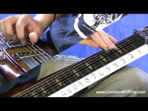 SHUFFLE BLUES - Lap Steel Lessons in Open D Tuning