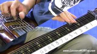 SHUFFLE BLUES - Lap Steel Lessons in Open D Tuning