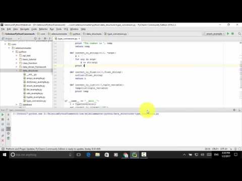 Lesson 7 Python Data Structures Type Conversions
