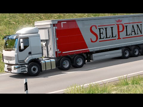 Renault Premium - Transporting Used Plastics - Euro Truck Simulator 2
