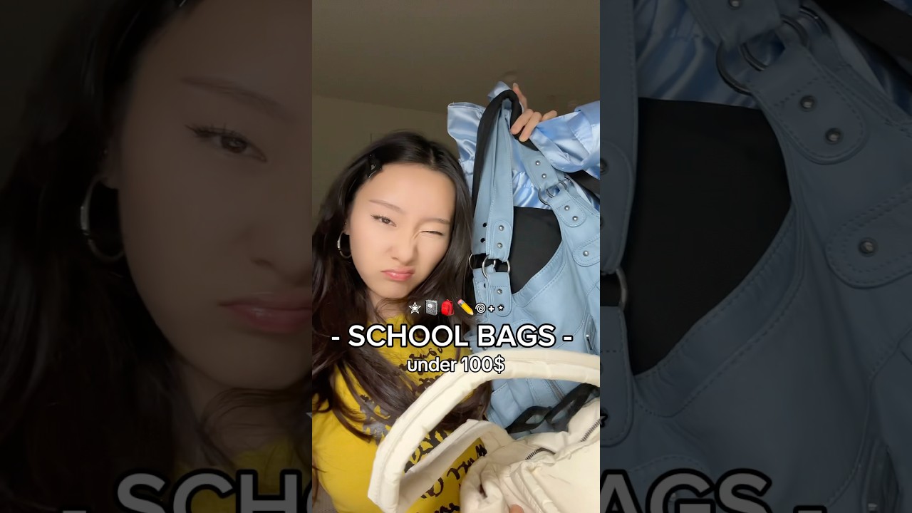 AFFORDABLE & CUTE BAGS for school or work 📓✏️!! backpack recs next! #school #schoolbags #backpacks