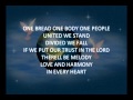We Are One Instrumental Karaoke
